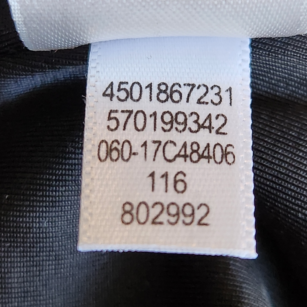 Chico's Zenery legging Size 8 or Chico's 1 Color Black with White dot pattern - Picture 12 of 16